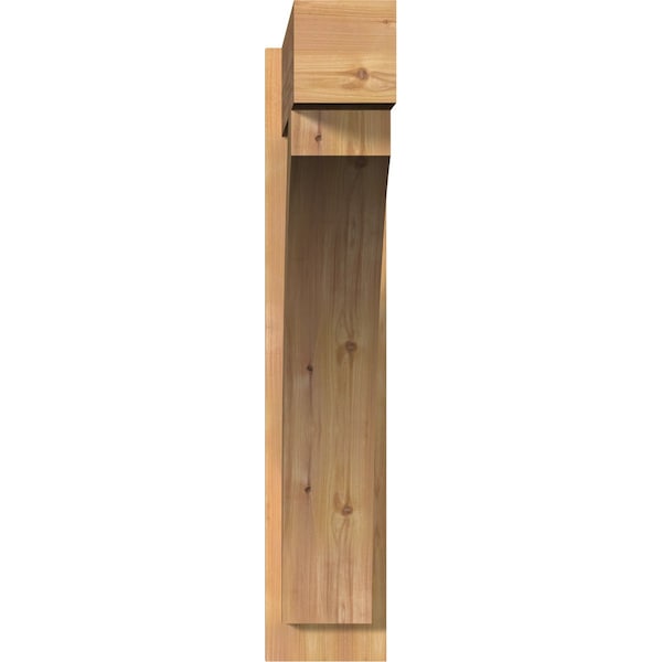 Thorton Block Smooth Outlooker, Western Red Cedar, 7 1/2W X 34D X 38H